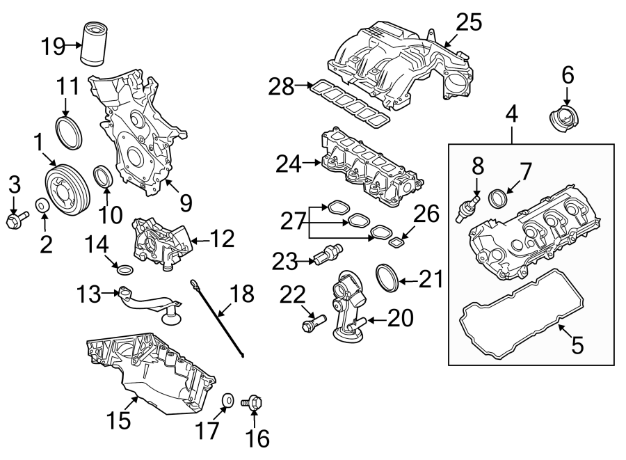 Ford Edge Engine Oil Capacity