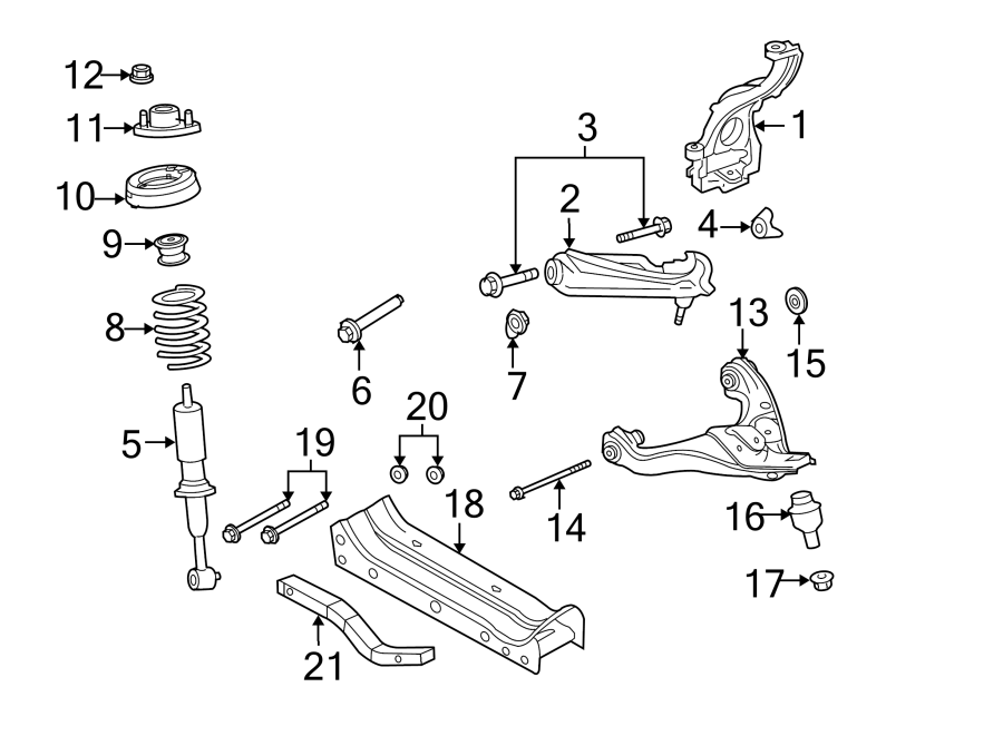 2004 Ford F-350 Super Duty Arm assembly - front suspension. Suspension ...